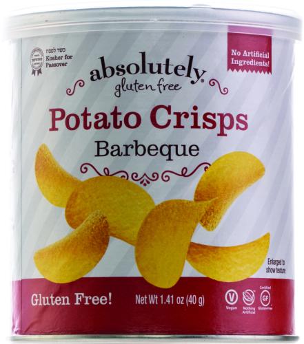 Absolutely Gluten Free Bbq Mini Stacked Potato Crisps 1.41 oz