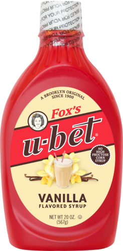 Fox's U-bet Vanilla Syrup 20 oz