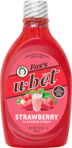 Fox's U-bet Strawberry Syrup 20 oz