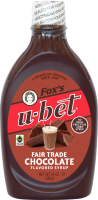 Fox's U-bet Chocolate Syrup Fair-Trade Natural 24 oz