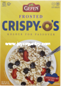 Gefen Crispy-O's Frosted Cereal 6.6 oz