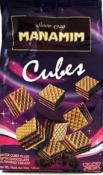Manamim Cubed Wafers with Chocolate Filling 7.05 oz.