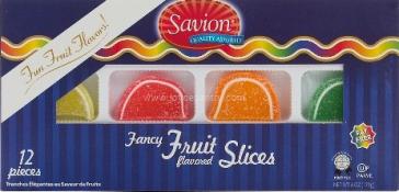 Savion Fancy Fruit Flavored Slices 6 oz