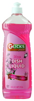 Glicks Pink Spring Blossom Dish Liquid 25 oz