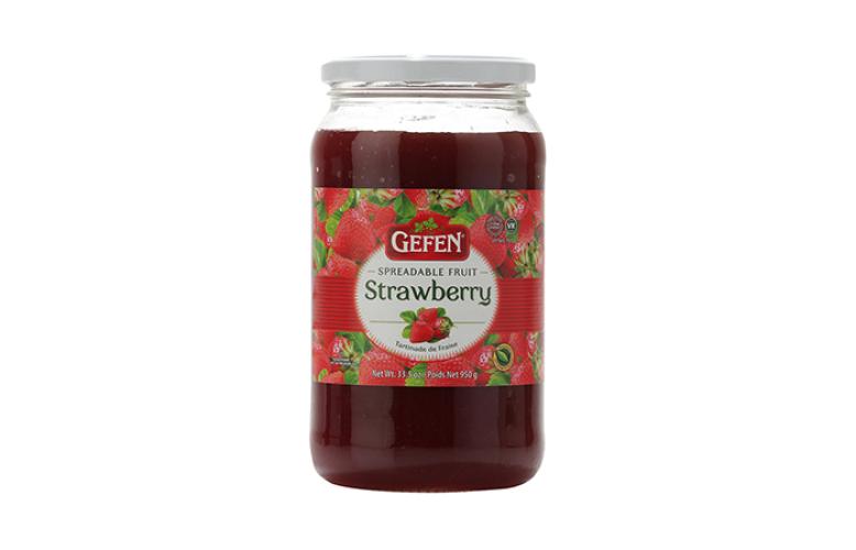 Gefen strawberry spreadable fruit 33.5 oz