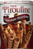 Pirouline Chocolate Hazelnut Wafer Rolls 14.1 oz.