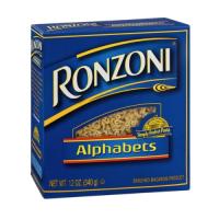 Ronzoni Ziti Rigati 16 oz