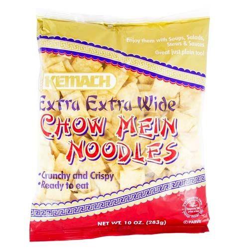 Kemach Extra Extra Wide Chow Mein Noodles 10 oz