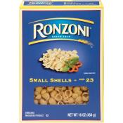 Ronzoni Small Shells 16 oz
