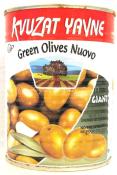 Kvuzat Yavne Green Olives Nuovo Giant 19 oz