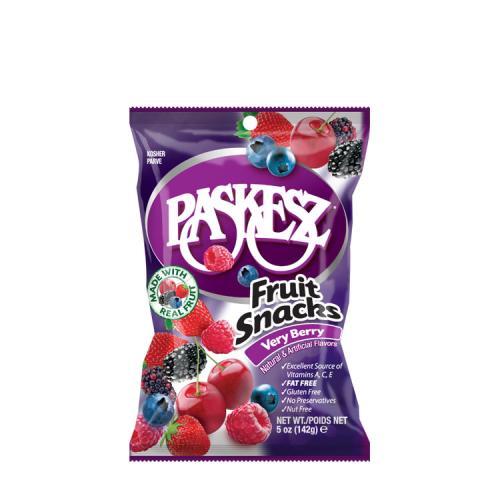 Paskesz Fruit Snacks Very Berry 5 oz