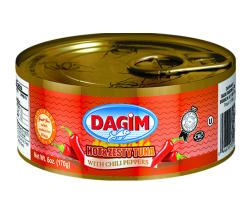 Dagim Hot & Zesty Tuna with Chili Peppers 6 oz