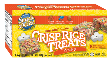 Snack Delite Fruity Marshmallow Crisp Rice Treats 6.2 oz