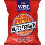 Wise New York Style Kettle Cooked Potato Chips Jalapeno Flavored 4.5 oz