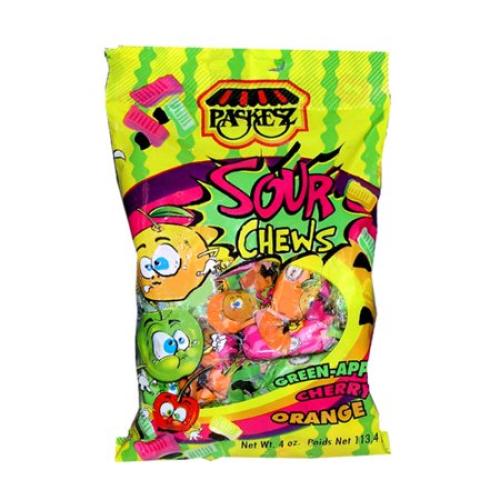 Paskesz Sour Chews 4 oz