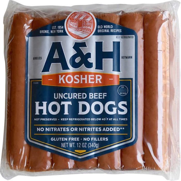 A&H Beef Hot Dogs 40oz