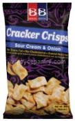 B&B Cracker Crisp Sour Cream and Onion 10.6 oz