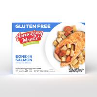 Meal Mart Amazing Meals Bone in Salmon with Carrots & Potatoes 12 oz