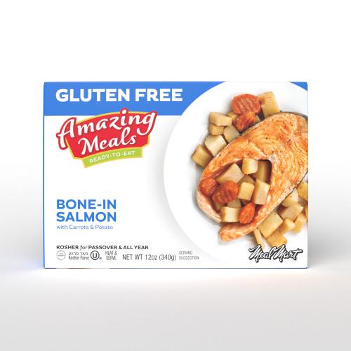 Meal Mart Amazing Meals Bone in Salmon with Carrots & Potato 12 oz