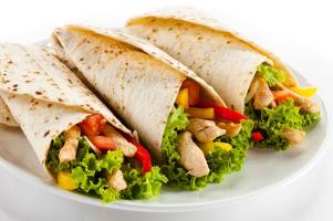 Grilled Chicken Caesar Wrap
