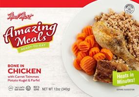 Meal Mart Amazing Meals Roasted Chicken with Carrot Tzimmes Potato Kugel & Farfel 12 oz