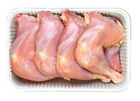 Skinless Chicken Legs Quater 5pcs 3.5lb Pack