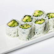 Cucumber & Avocado Sushi Rolls - 2 Rolls (16 Pieces)