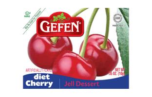 Gefen Diet Cherry Jell Dessert 0.35 oz