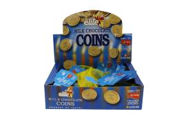 Elite Milk Chocolate Coins Box 24 ct (Cholov Yisroel)
