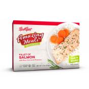 Meal Mart Fillet Of Salmon with Rice & Garden Vegetables 12 oz