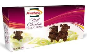 Manischewitz Milk Chocolate Frolic Bears 3 oz