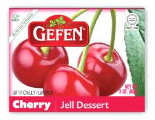 Gefen Cherry Jell Dessert 3 oz