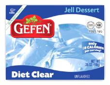 Gefen Diet Clear Unflavored Jell Dessert 0.35 oz