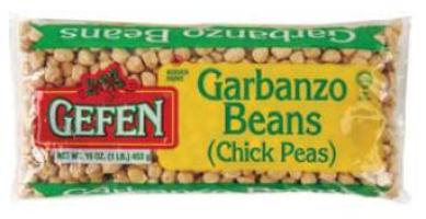 Gefen Garbanzo Beans (Chick Peas) 16 oz