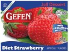 Gefen Diet Strawberry Jell Dessert 0.35 oz