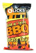 Glick's Bold N Spicy BBQ Potato Chips 6 oz