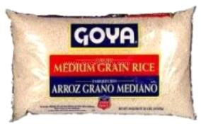 Goya Medium Grain Rice 5 LB