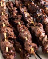 Grilled Lamb Kebabs with Mushrooms & Onions Serves 10 People