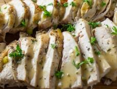 Tender Sliced Chicken Breast with Gravy - Passover Entrées