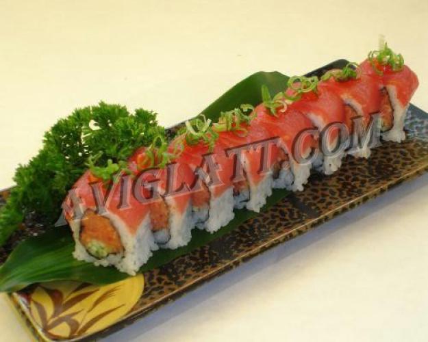 Red Dragon Sushi Rolls - 2 Rolls (16 Pieces)