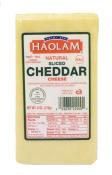Haolam Natural Sliced White Cheddar Cheese 6 oz