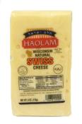 Haolam Wisconsin Natural Swiss Cheese 6 oz