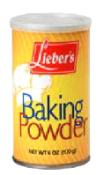 Lieber's Baking Powder 8 oz