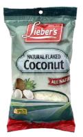 Lieber's Natural Flaked Coconut 4 oz