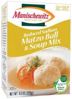 Manischewitz Reduced Sodium Matzo Ball & Soup Mix 4.5 oz