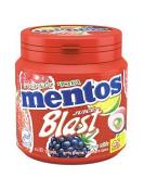 Mentos Juice Blast Mixed Fruit - Lime Flavored Gum 45 Pieces