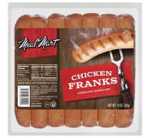 Meal Mart Chicken Franks 12 oz