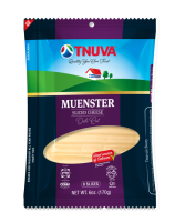 Tnuva Muenster Sliced Cheese Deli Cut 6 oz