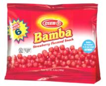 Osem Bamba Strawberry 6 Pack - 1 oz