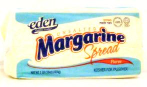 Eden Unsalted Margarine Spread 16 oz